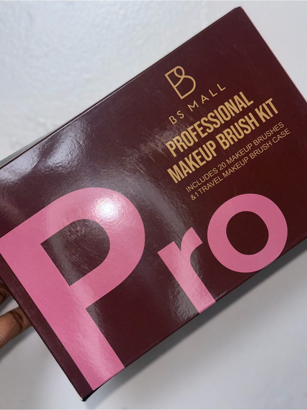 Professional Makeup Brush Kit - Pink